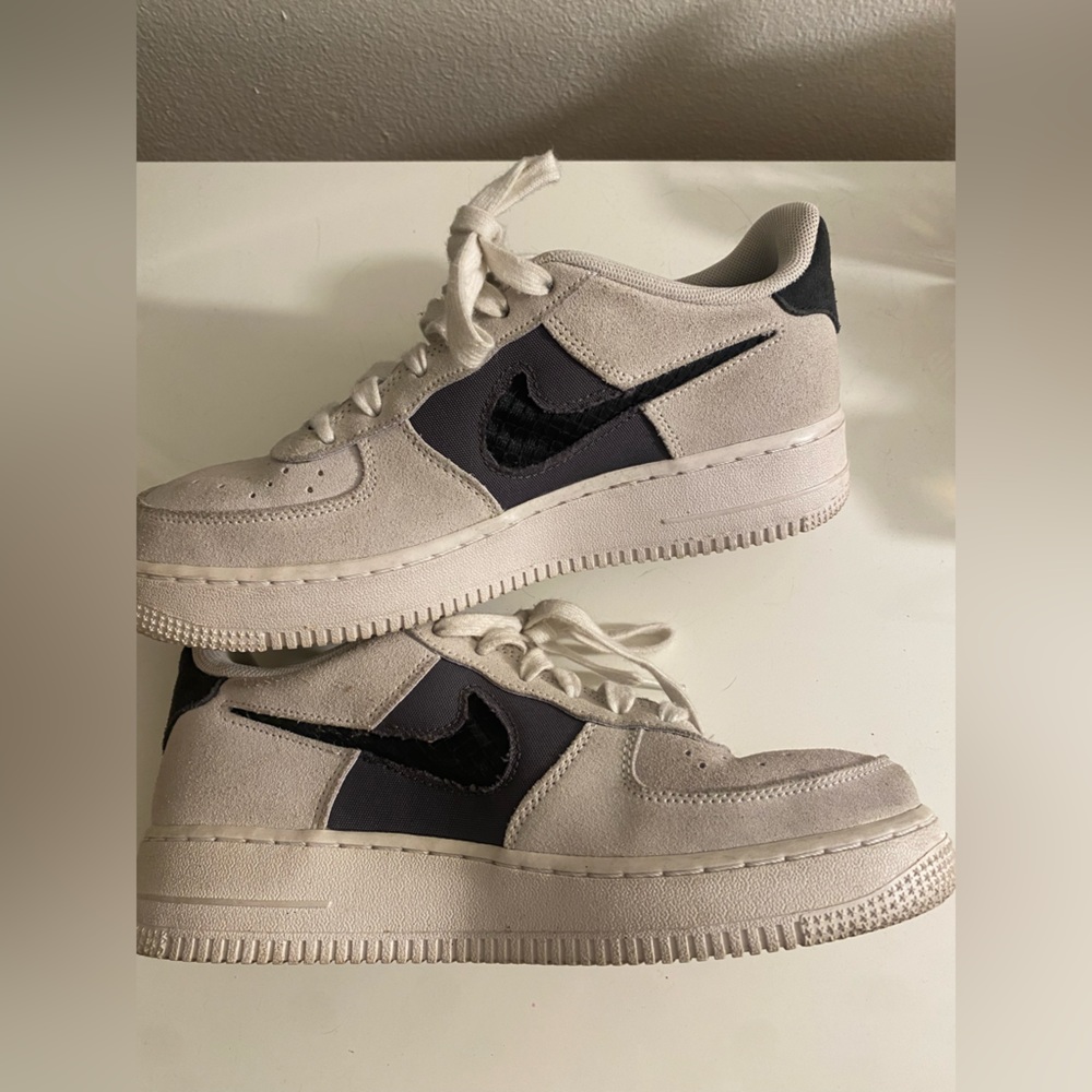 Two-Tone Suede Air Force 1’s